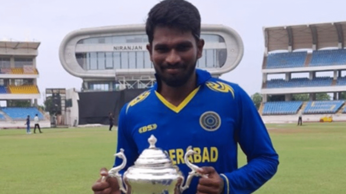 అండర్ 19 కెప్టెన్‌గా హైదరాబాదీ
