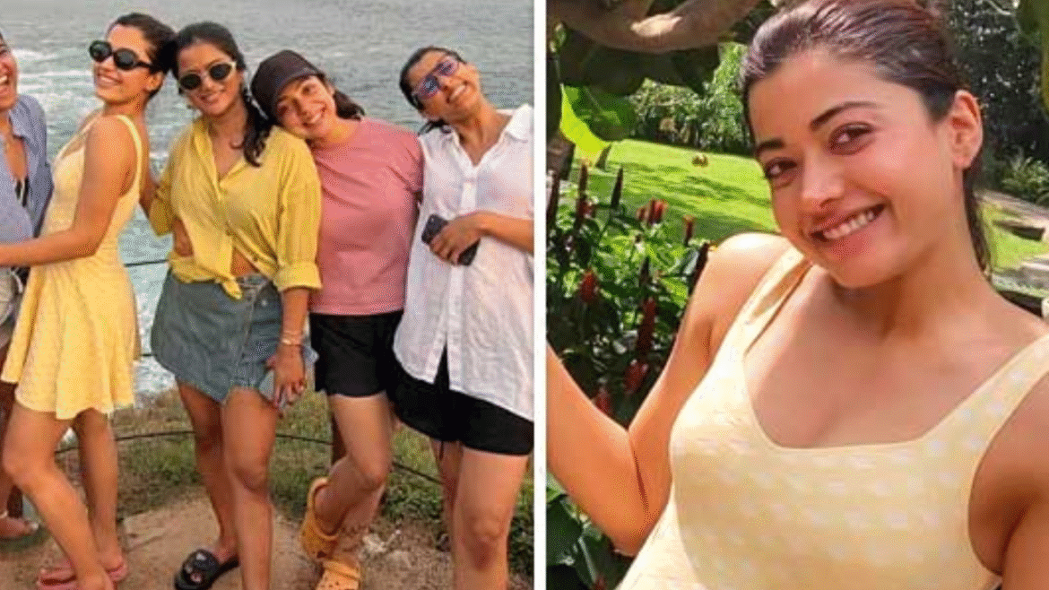 బ్యాచిలర్ పార్టీలో రష్మిక మందన్నా
